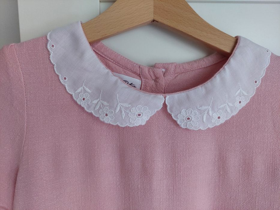 Sukienka r.128  Petit Retro 100% bawełna