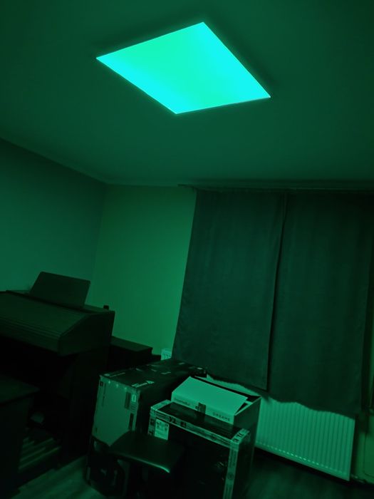 Lampa Plafon LED RGB + pilot