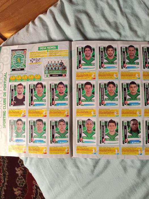 Caderneta liga portuguesa 09/10  da Panini completa