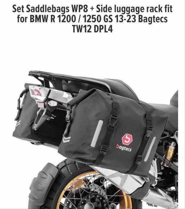 Malas laterais moto gs 1200/1250