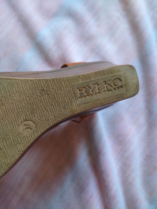 Sandały Ryłko Relax r. 37, wkładka 25 cm