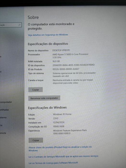 Vendo pc gamer completo