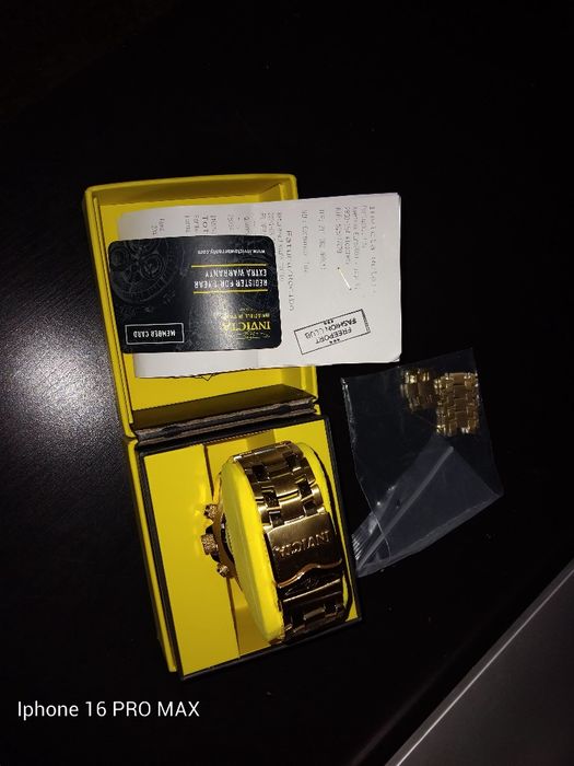 Relogio invicta com talão fiscal  NOVO NA CAIXA original