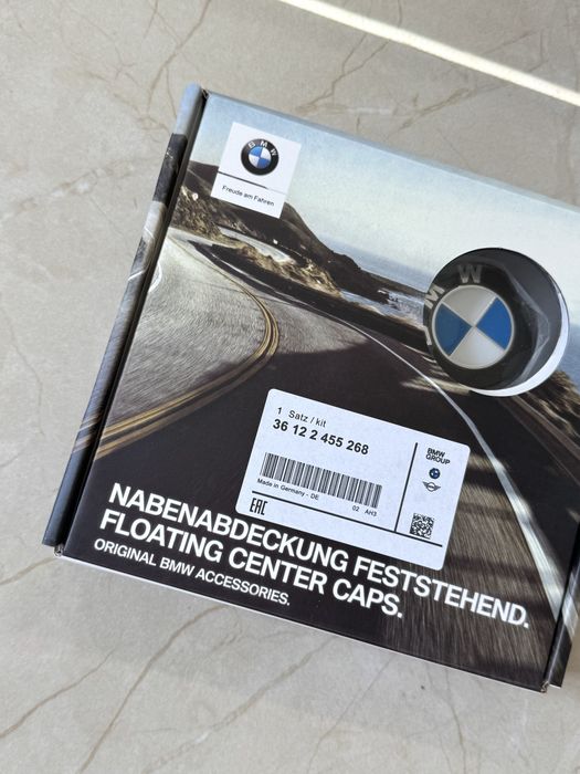 BMW Floating Centre Caps 68mm – Set of 4 (New)