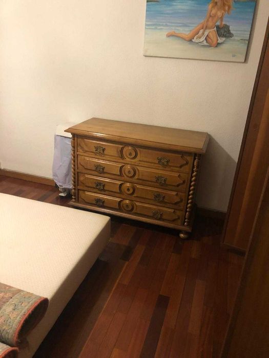 Recheio de Sala e Quarto Madeira Massiça e Pedra