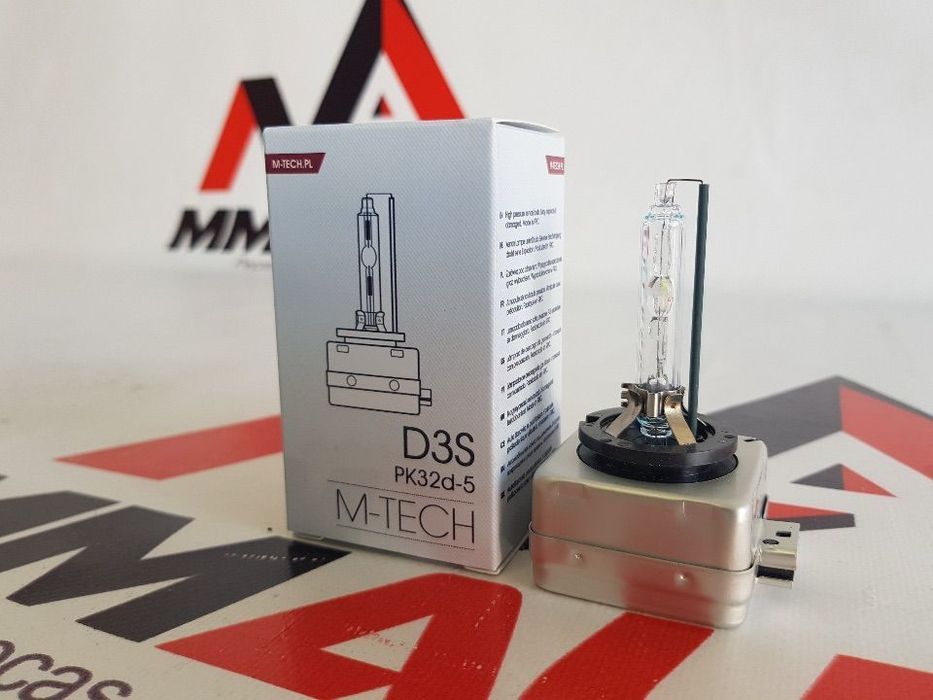 Lâmpada Xenon D3S 6000k M-Tech