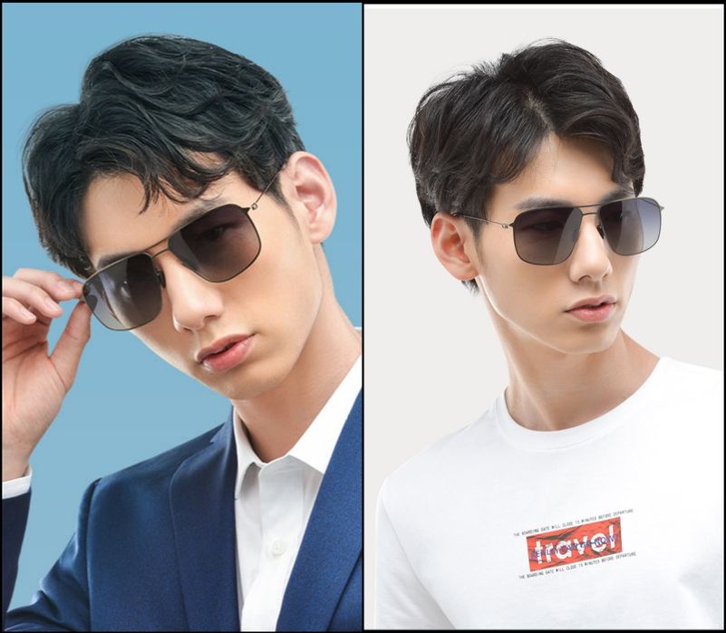 Очки Xiaomi Mi Mijia Classic Square Pro солнцезащитные Ray Ban CK Tom