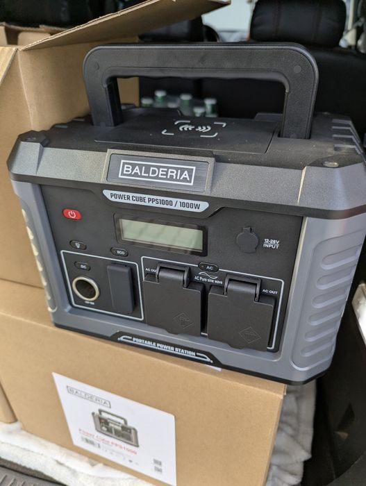 Портативна електростанція BALDERIA Power Set PS1000-120 1000 Вт