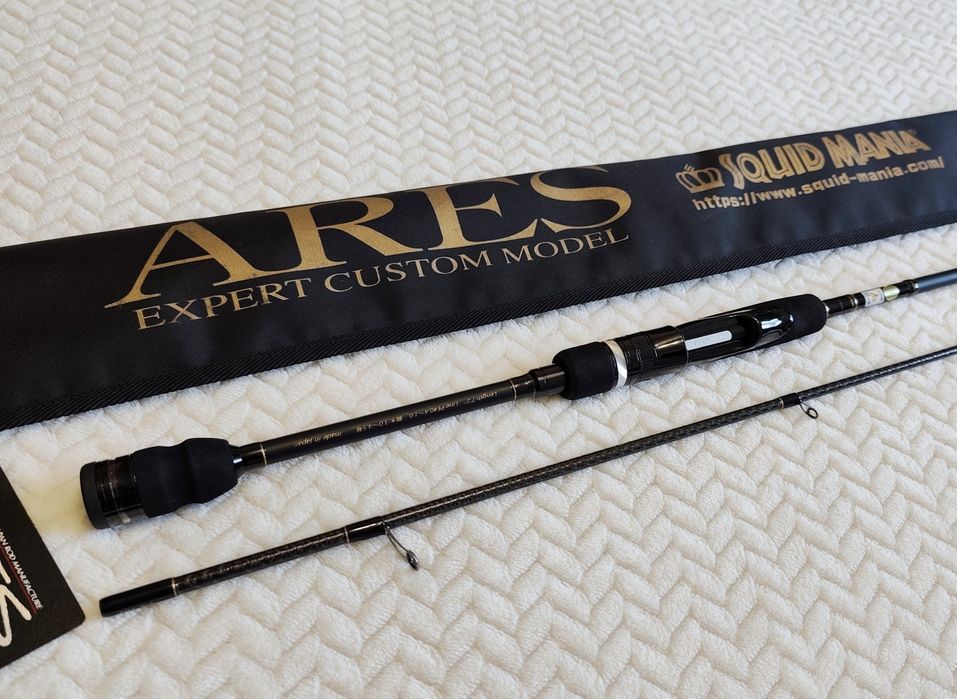 Ares Squid Mania 702 Mad Jerk Tester's Tune Black Style Boron Limited Edition cпінінг Японія