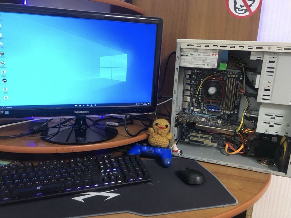 Комплект! Компʼтер офісний + монітор 4ядра/GTX6603GB/SSD240gb/8gb