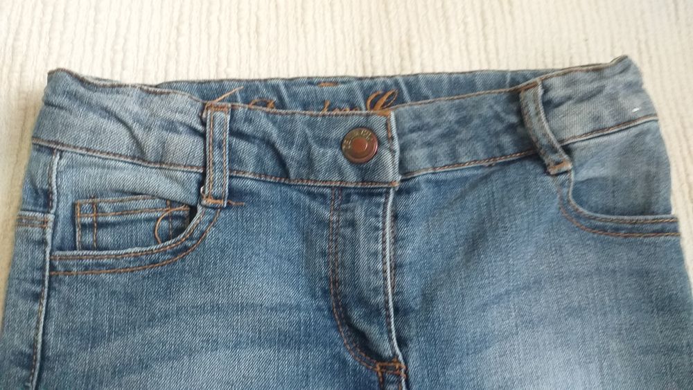 Spodnie jeansy rurki Primark r. 110-116