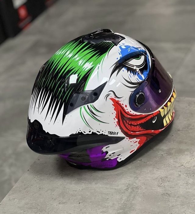 Знижка! Мото шолом MT targo s Joker джокер шлем MT helmets тарго с