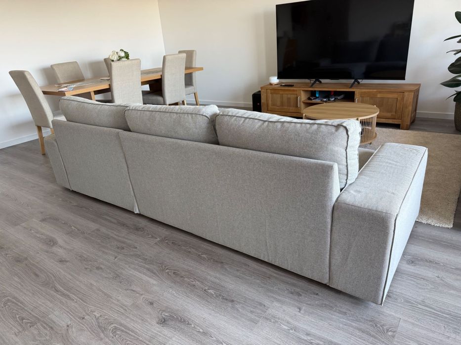 Sofá Ikea kivik com chaise longue