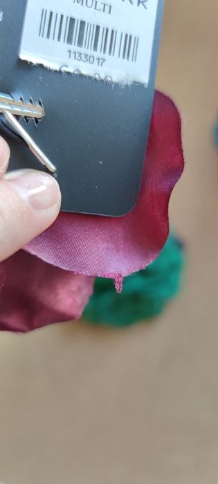 Zestaw 3 x broszki lub wsuwki ozdoby do włosów kwiaty Primark Opia