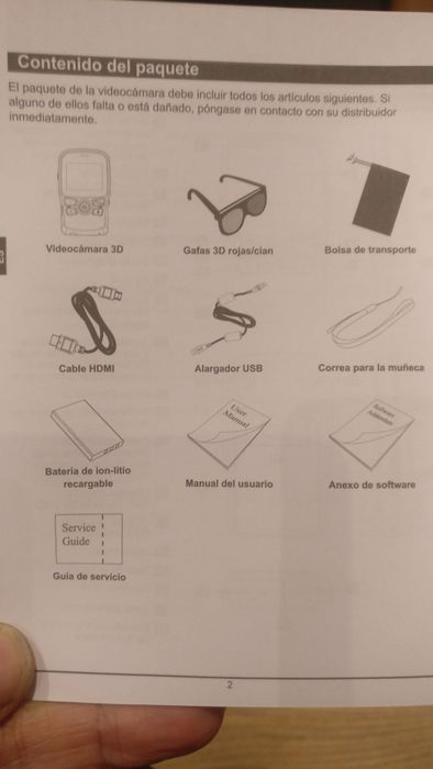 Câmara Fotográfica e Filmar 2D/3D