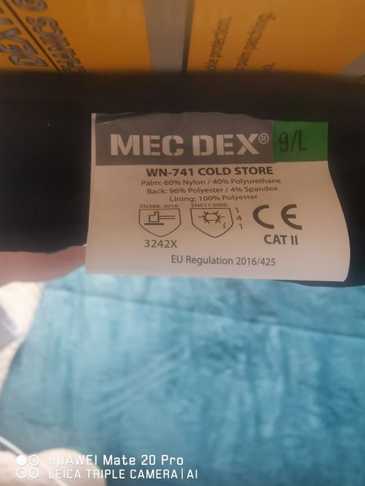 Vendo luvas mec dex cold store desencarceramento