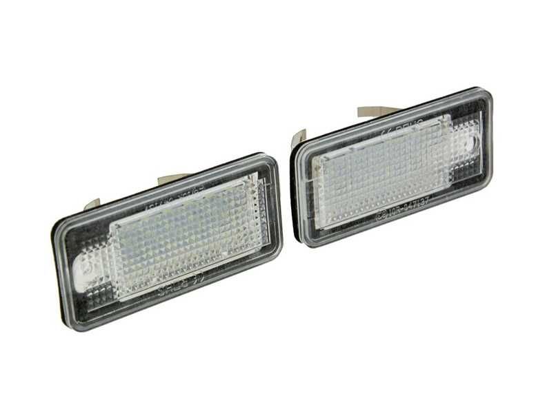 Kit 2 lampadas Led Matricula c/canbus AUDI A3 A4 B6 B7 A6 A8 Q7 Novo