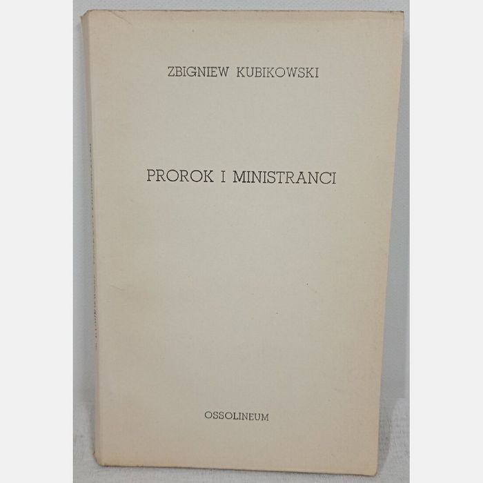 Prorok i ministranci. Zbigniew Kubikowski