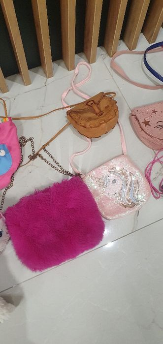 10 Torebki dziecięce 2-7lat