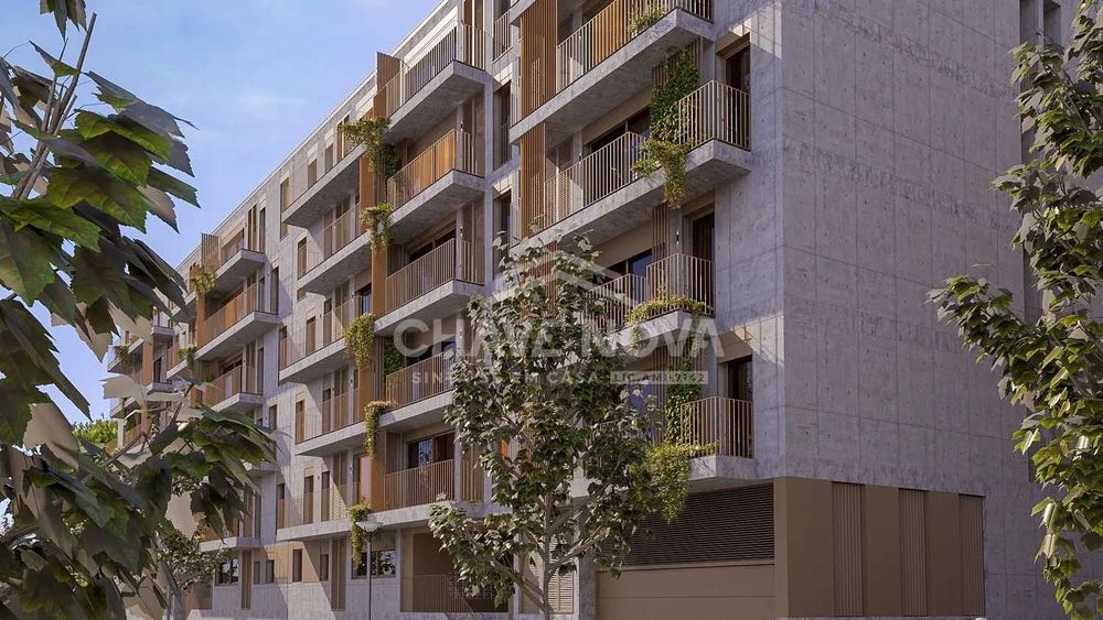 Apartamento T1 com Varanda e Garagem no Condomínio Jardins da Seara