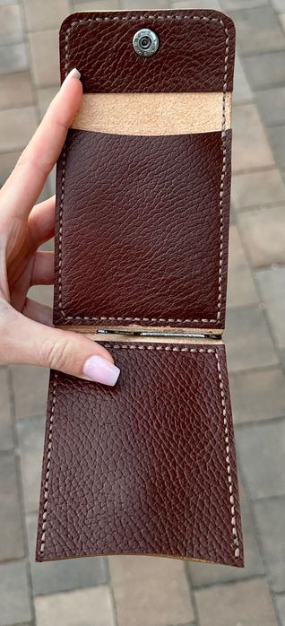 Portfel ręcznie robiony ze skóry naturalnej | handmade