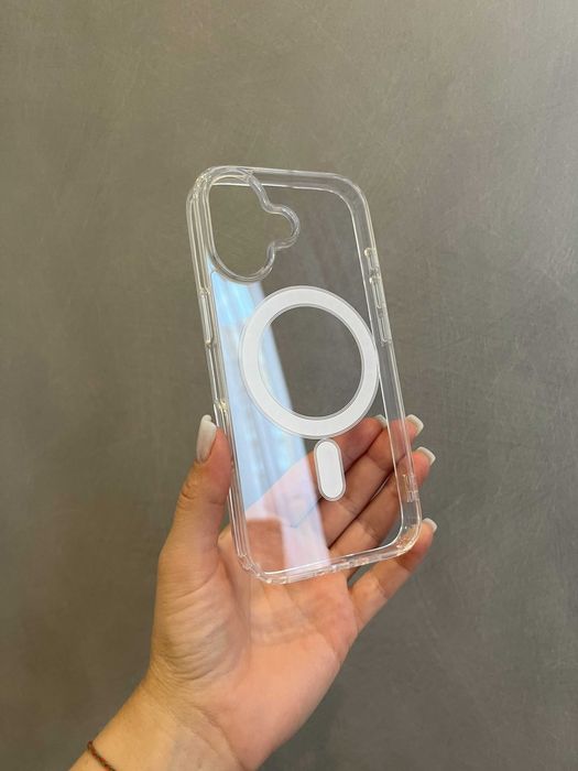 Чохол Clear Magsafe для iPhone 16 чохол айфон 16 чехол