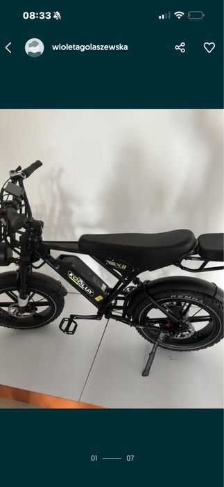 Rower elektryczny KOOLUX X9 48V 15,6Ah nowy
