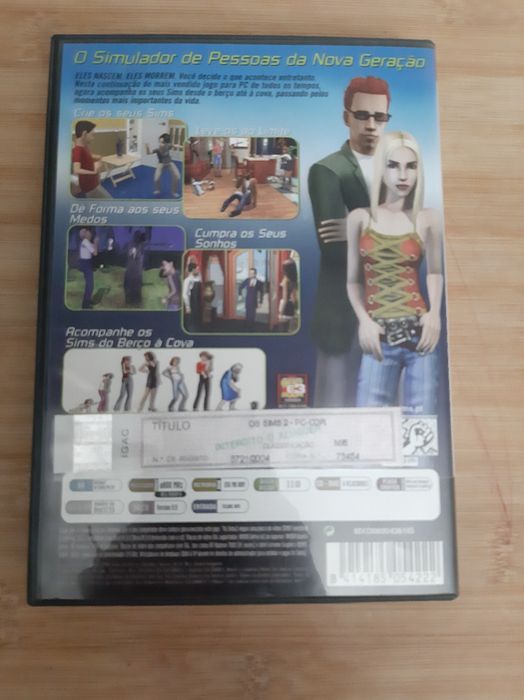 Jogo para PC CD-Rom Os Sims2