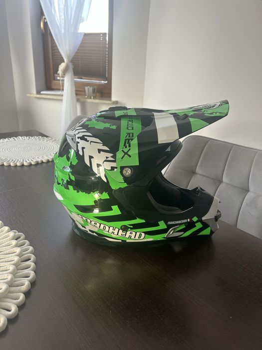 Madhead kask cross/enduro rozmiar M – zadbany