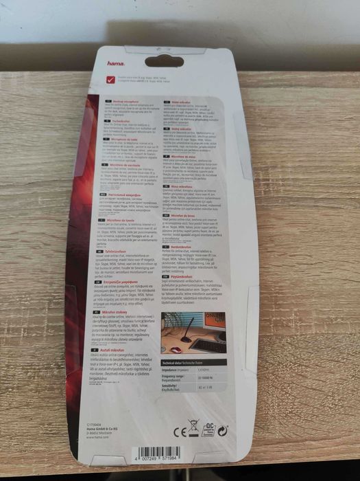 HAMA CS-198 Mikrofon