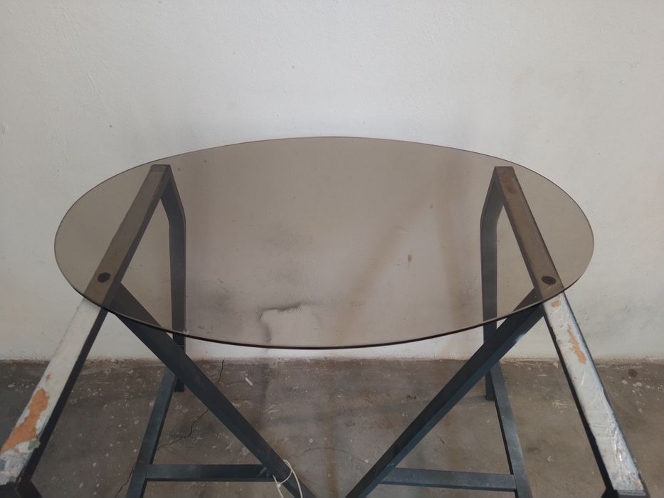 Tampo de vidro oval casa quarto apartamento vivenda escritório gabinet