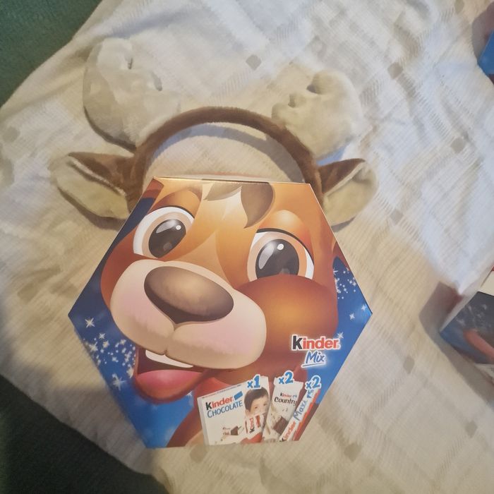 Kinder mix Christmas gifts