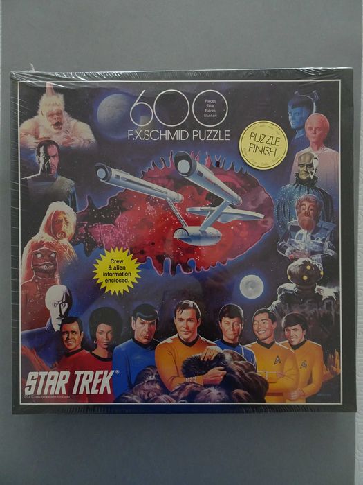 Puzzle Star Trek novo e selado 600 peças Exquisit Puzzle refª 90041