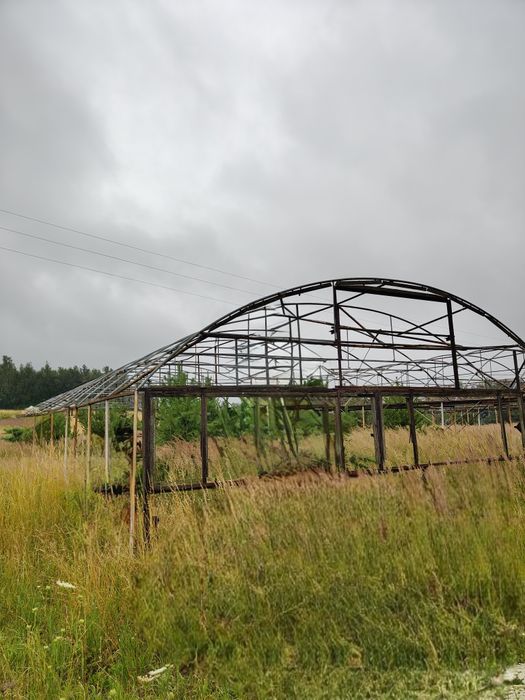 Konstrukcja tunelu foliowego 12 × 30 m – stal ocynkowana
