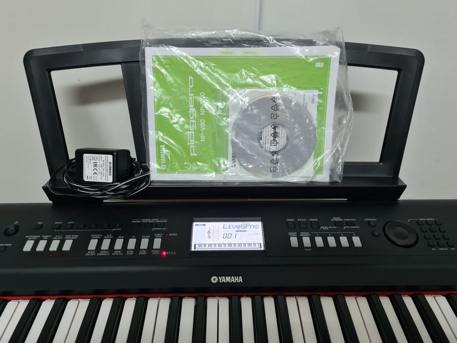 Rezerwacja Yamaha NP-V80 Piaggero, pianino,  keyboard do nauki