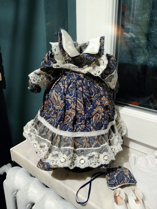 Sukienka suknia dla lalki vintage plus gratisy