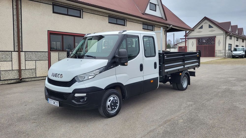 Iveco daily 35c15/50c15/35c13/ polski salon / brygadowy/ BLOKADA MOSTU /  Iveco 35c150 / doka 7 osobowy / wywrotka nowy kiper 3-stronny /