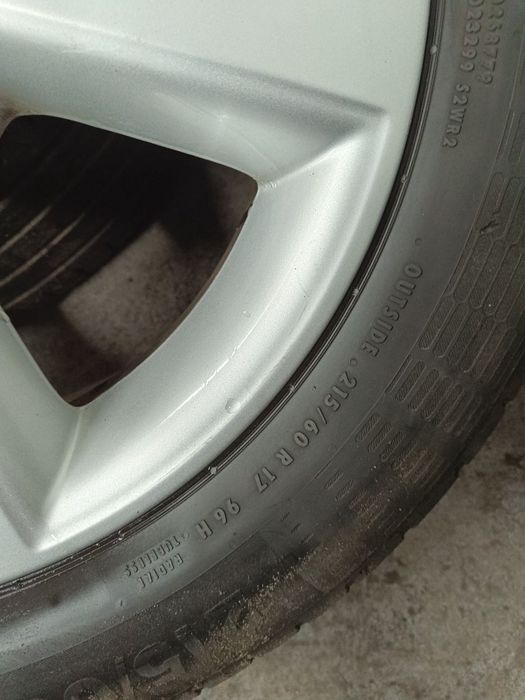 Opony letnie 215/60/R17 Continental komplet
