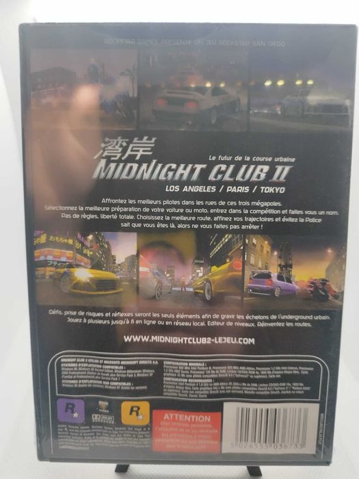 Midnight Club II PC Game CD-ROM Selado Rare Retrogaming