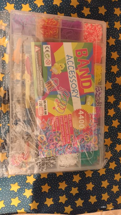 Zestaw gumek do robienia bransoletek 4400 el