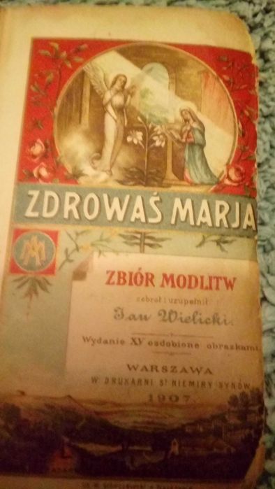 Zbior modlitw Jan Wielicki z czasow zaboru Polski