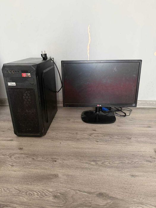 Продам Qbox A1808 AMD Ryzen 3 2200G NVidia GeForce GTX 1050 Ti+монітор