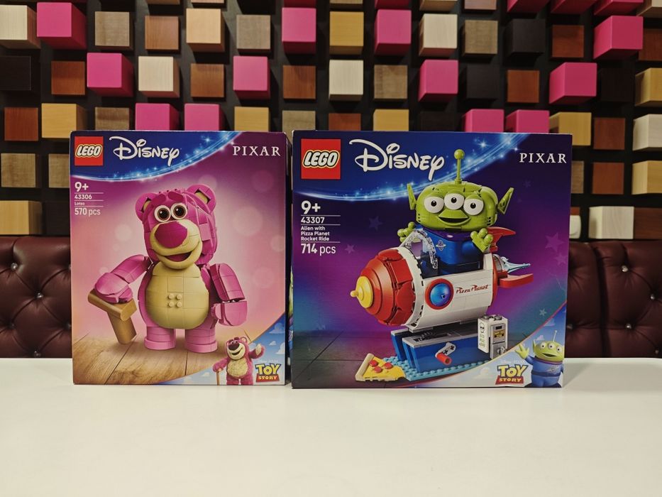 LEGO Disney Pixar: Toy Story Legends  43306/43307 Лотсо (Lotso)/ Прибулець із ракетою. «Історія іграшок»