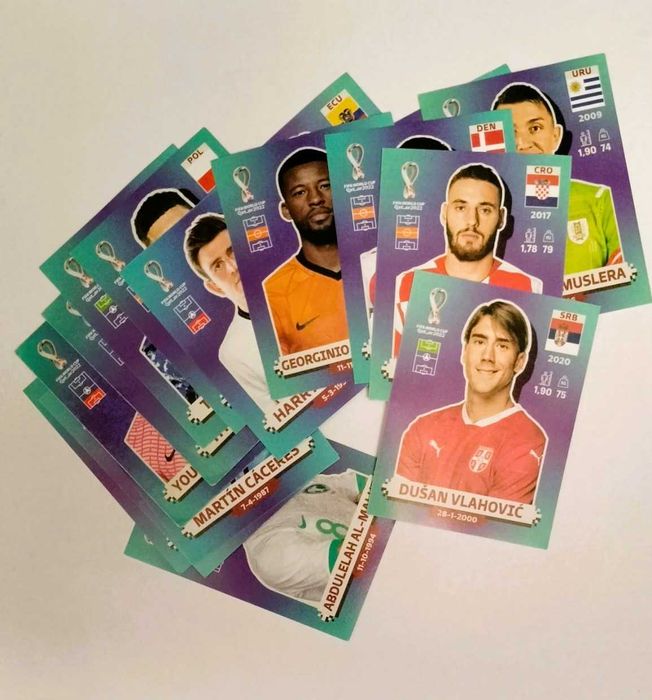 Cromos do Mundial FIFA 2022 no Qatar - Venda Exclusiva!