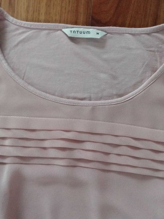 Bluzka Tatuum, pudrowy róż, rozmiar M