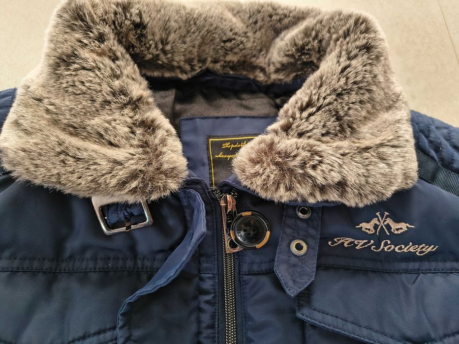 HV Polo zimowa kurtka jeździecka M