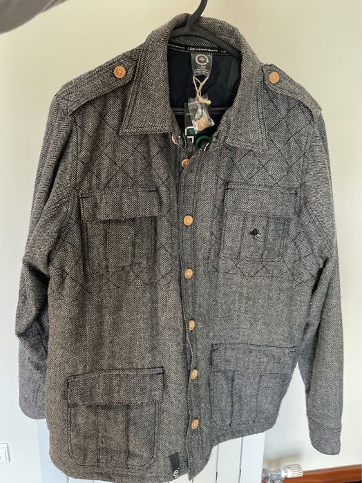 Casaco LRG Coat L Cinza