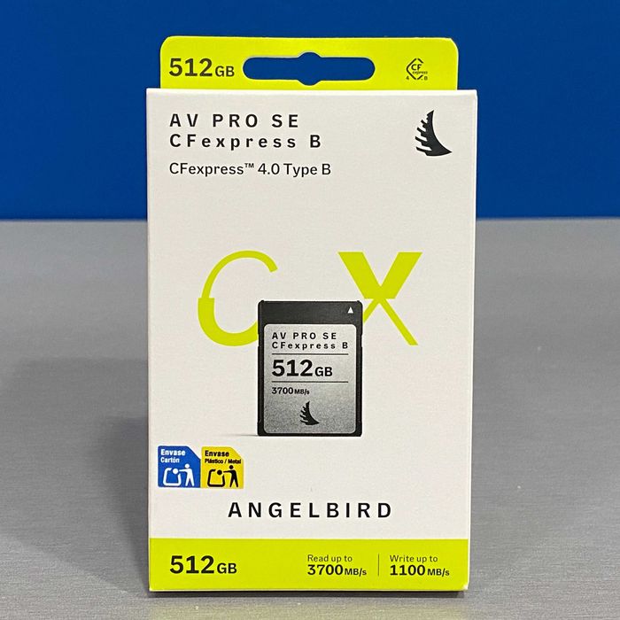 Angelbird AV Pro SE CFexpress 4.0 Type B 512GB (SELADO)