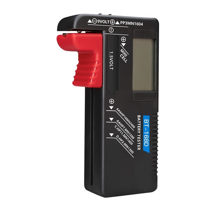 Тестер для проверки ёмкости батареек/аккумуляторов с LCD дисплеем