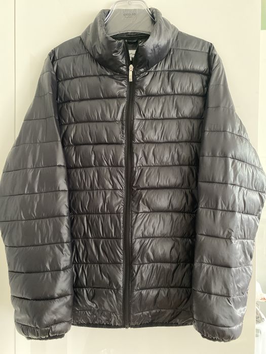 Kurtka unisex  pikowana czarna / L